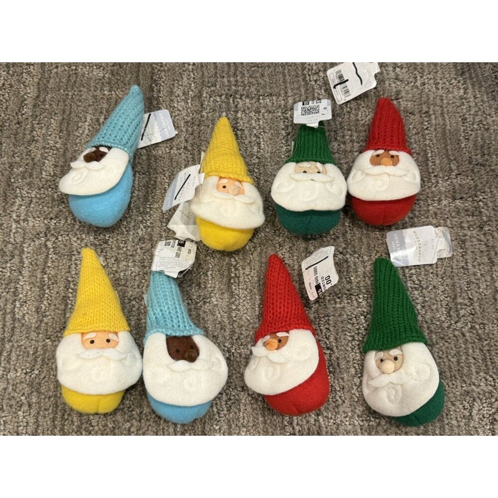 WONDERSHOP TARGET 2023 FELT XMAS ORNAMENTS LOT 66 PIRATE LLAMA GNOME SHOE BIRD - Picture 6 of 9